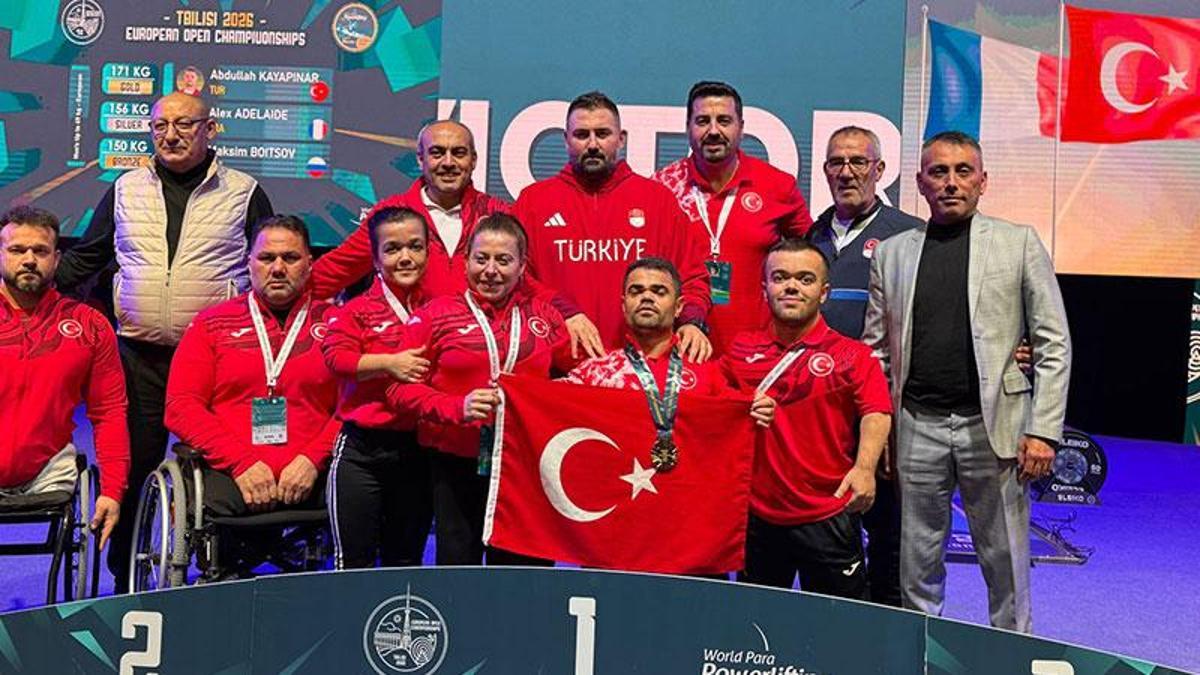 2026 Para Powerlifting Avrupa Şampiyonası’nda Abdullah Kayapınar şampiyon oldu