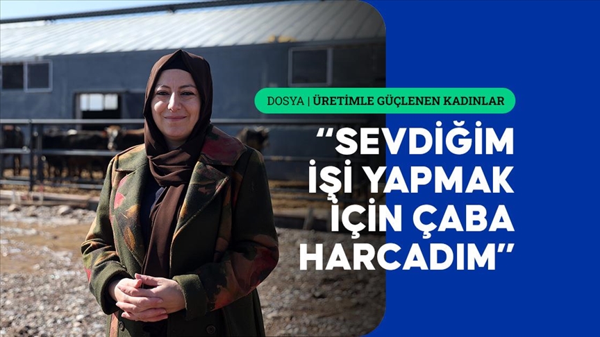 Bankacılığı bırakıp devlet desteğiyle baba mesleği hayvancılığa başladı
