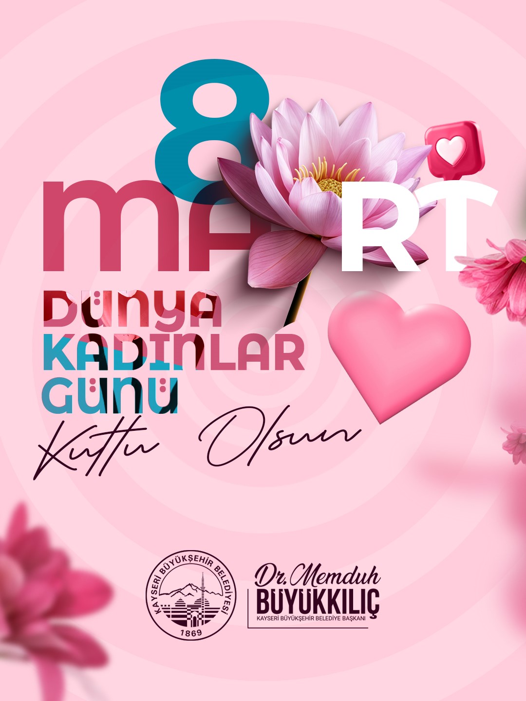 Başkan Büyükkılıç: “Kadınlarımızla daha güçlü bir Kayseri”