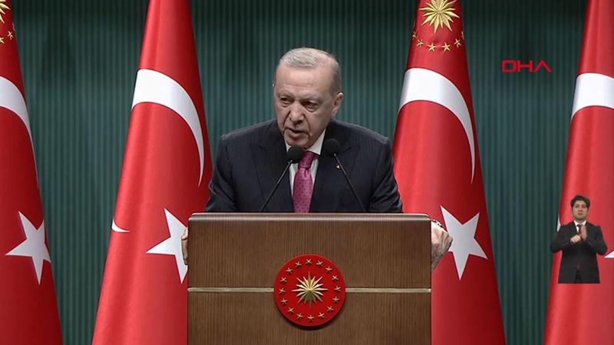 Cumhurbaşkanı Erdoğan’dan önemli açıklamalar (CANLI)