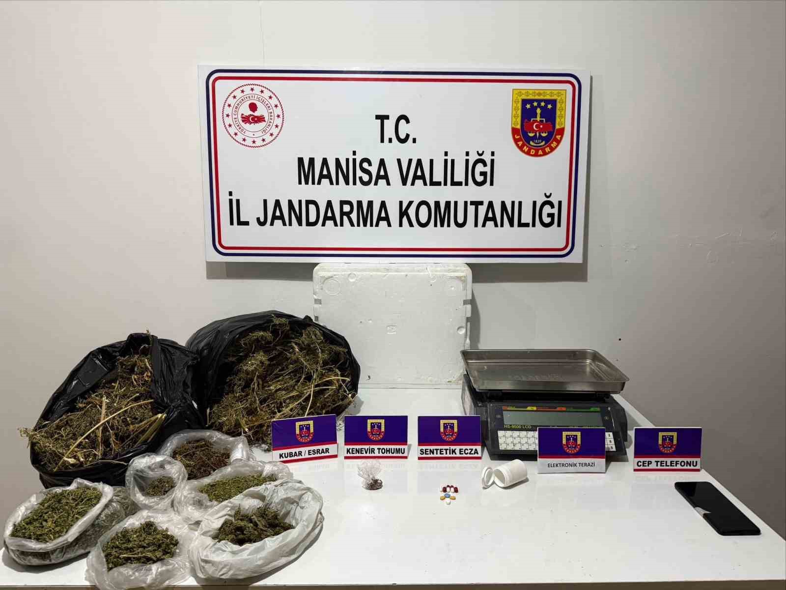 Jandarmadan müşterek narkotik operasyonu