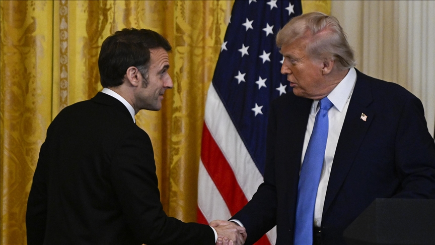 Macron ve Trump, İran’ın saldırılarını ve Lübnan’ı görüştü