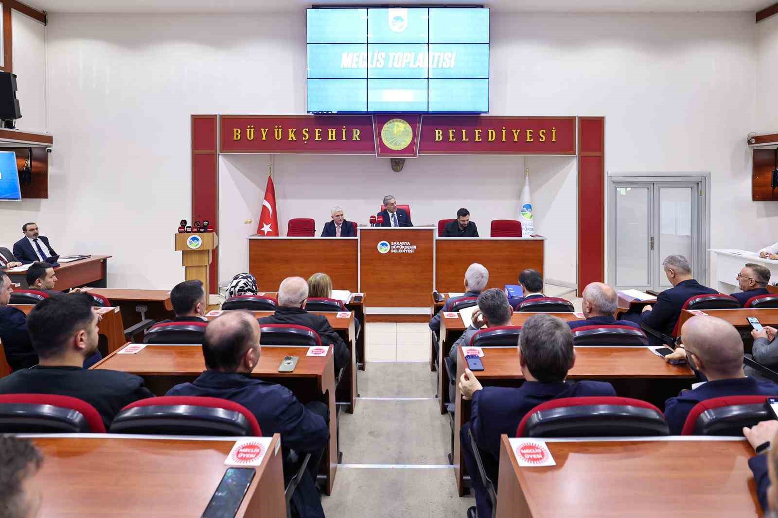 Sakarya’da Mart ayı meclis toplantısında ulaşım projeleri görüşüldü