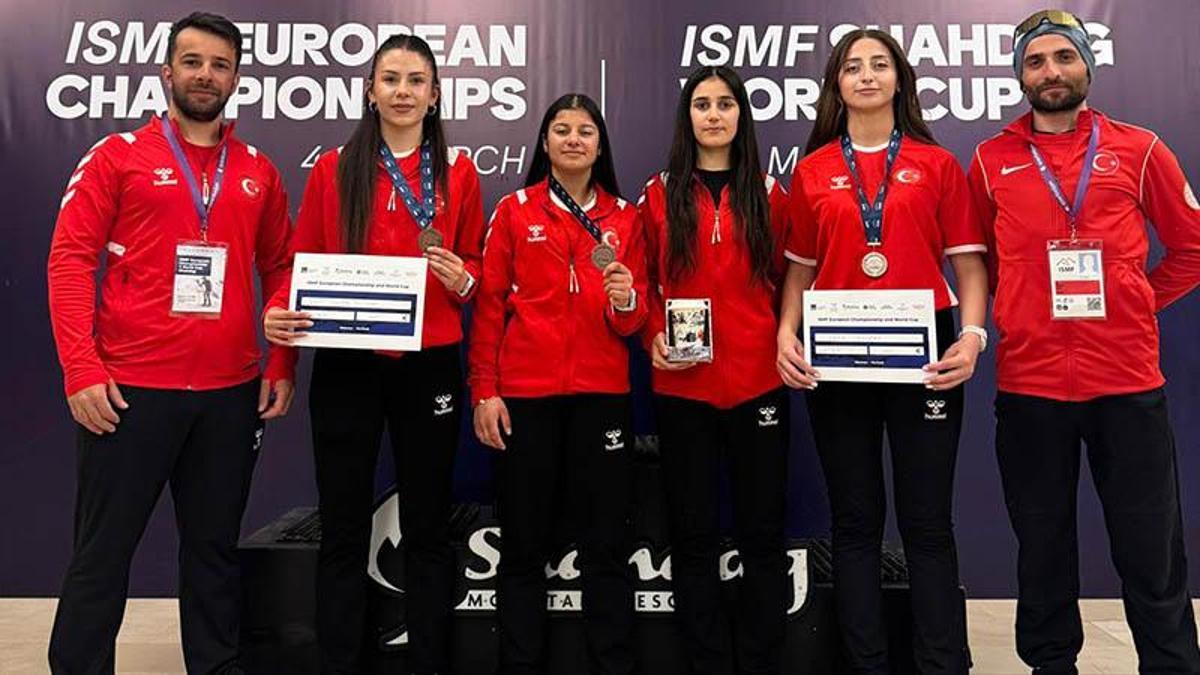 Türkiye, ISMF Dağ Kayağı Avrupa Şampiyonası’nda 3 madalya kazandı
